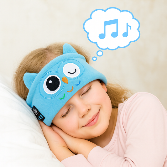 BleuZen™ | Bandeau Relaxant Bluetooth pour Enfant