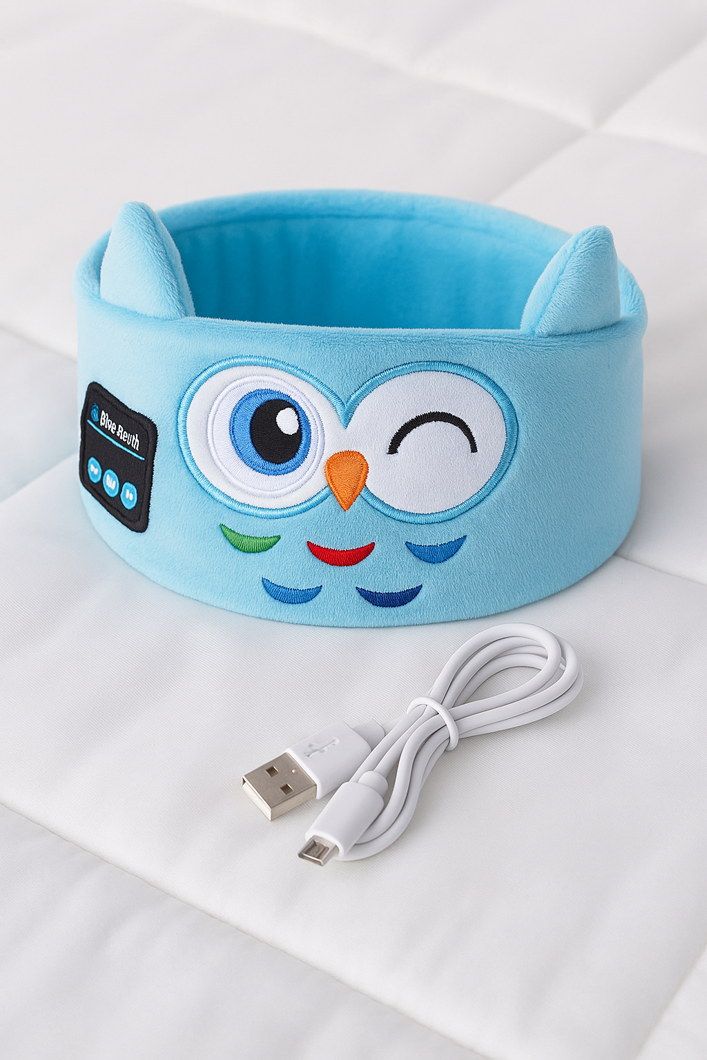 BleuZen™ | Bandeau Relaxant Bluetooth pour Enfant